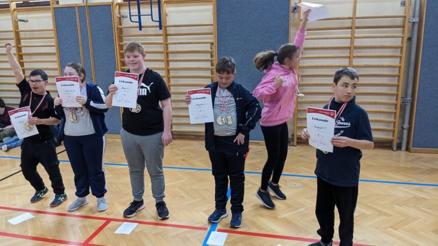 Erfolgreiche Teilnahme am Special Olympics MATP Bewerb