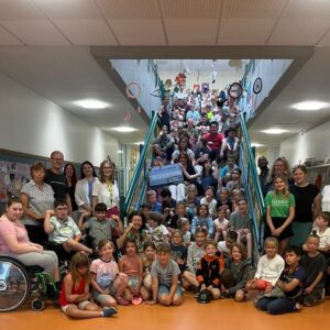 Besuch und Spendenübergabe der VS Burgkirchen
