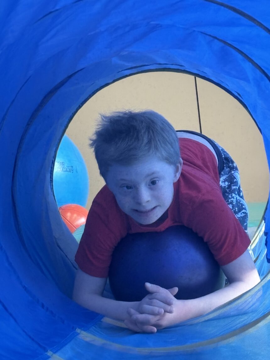 Bewegung im Turnsaal macht Spaß